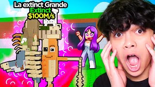 Giving My Crush 0.01% EXTINCT SECRET Brainrots..