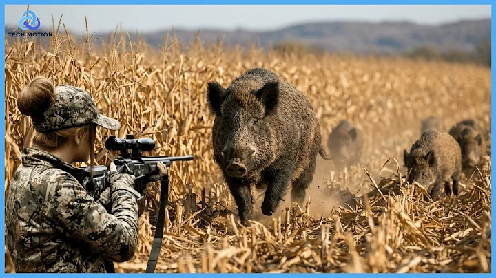 Wild Boar Hunting – How Hunter Deals with Millions of Hogs Destroying Corn Field