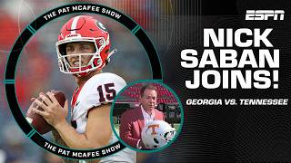 Could Georgia vs. Tennessee be an ELIMINATION game?! 👀 Nick Saban talks CFP 🔥 | The Pat McAfee Show