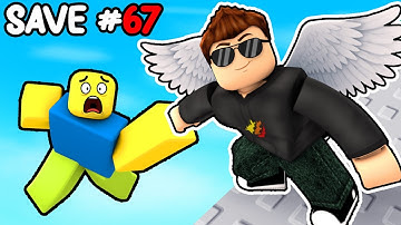 I Saved the DUMBEST PLAYER in Roblox…