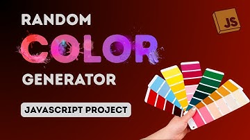 Random Color Generator using JavaScript | JavaScript Project
