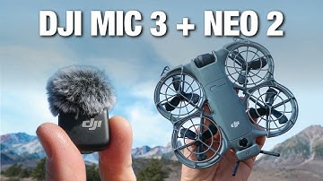 DJI NEO 2 can RECORD AUDIO!