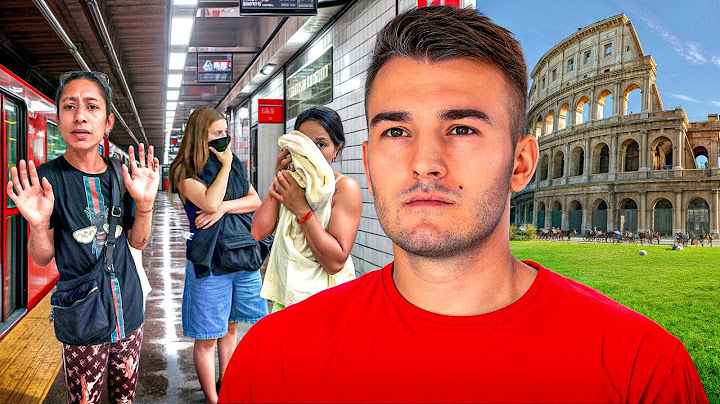 Złapaliśmy Kieszonkowców w Rzymie! (NIE ZGADNIESZ ILU!)