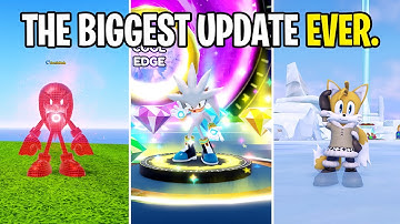 Super Silver Part 1 + World 16, BIGGEST UPDATE EVER! (Sonic Speed Simulator)