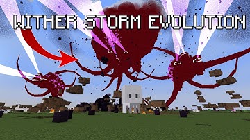 The FULL Wither Storm Evolution (All Phases + Final Battle)