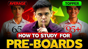 Preboard Exams Master Plan to Score 95%🔥| Class 10th | Prashant Kirad