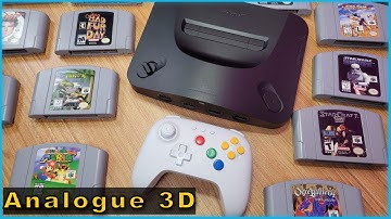Authentieke N64-gaming in Ultra HD - Analoge 3D-review