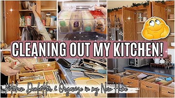 KITCHEN DECLUTTER & ORGANIZE 2025 :: Making my Kitchen Feel Peaceful & Intentional