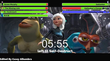 Monsters vs. Aliens (2009) Final Battle met levensbalken 1/2