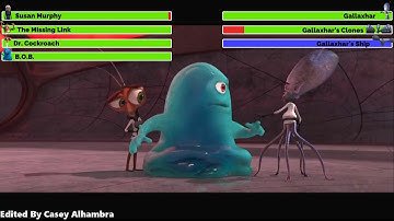 Monsters vs. Aliens (2009) Final Battle met levensbalken 1/2
