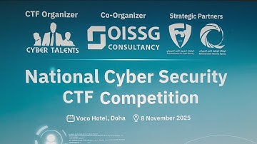 Qatar National Cybersecurity CTF 2025 Highlights 🔥 | Powered by CyberTalents