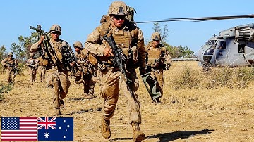 U.S. Marine Corps: Joint Live-Fire Military Exercise in Australia.