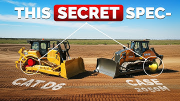 Cat D6 vs Case 2050M: wie wint de bulldozerstrijd?