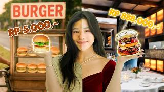 24 HOURS OF EATING BURGERS FROM CHEAP TO EXPENSIVE!