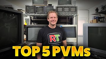 The Top 5 PVMs - Analog CRT Edition