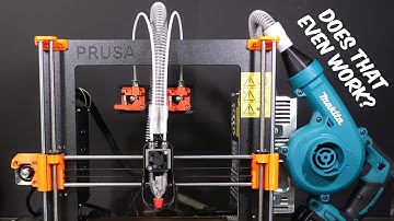 The Strongest Hotend vs. Makita Leaf Blower Cooling. Who wins?