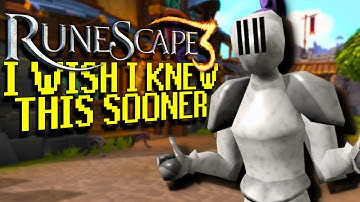 BEST Tips New & Returning Players NEED To Know In Runescape 3