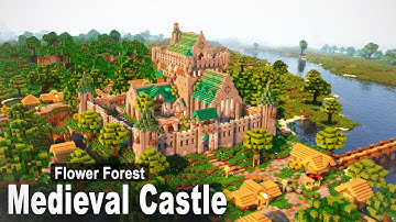 Minecraft: How to build a Medieval Castle | Tutorial Part.2