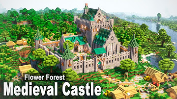 Minecraft: How to build a Medieval Castle | Tutorial Part.2