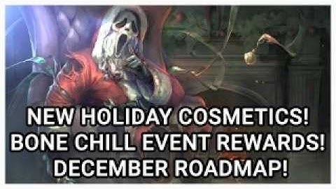 GHOST FACE SANTA! RICK MICHONNE UGLY SWEATERS! BONE CHILL EVENT REWARDS! DBD DECEMBER ROAD MAP!