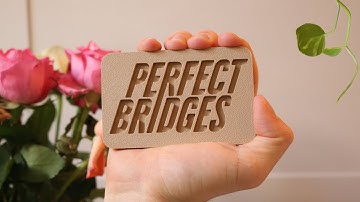 Absolutely PERFECT Unsupported 3D Printed Bridges! How 3 YouTube comments created a new technique