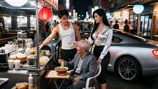 窮小夥拿出全部家產擺攤賣蛋炒飯卻被眾嘲，豈料下秒一碗麵竟治好了首富的厭食症！美女總裁帶著千億家產來報恩獻身#夜市之王