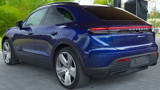 2025 Blue Porsche Macan Electric 4 - Interior and Exterior Walkaround 4K