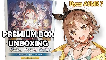 Atelier Ryza Secret Trilogy Deluxe Pack PREMIUM BOX Unboxing