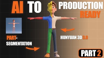 From AI To Production-Ready 3D Model (Hunyuan 3D 3.0)