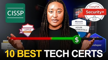 Best 10 High Paying Tech Certifications for 2026 (Cybersecurity, IT, DevOps, AI)