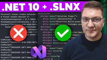 How I Upgraded to .NET 10 in Minutes + New .slnx Format
