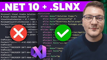 How I Upgraded to .NET 10 in Minutes + New .slnx Format