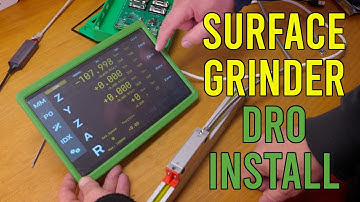 Surface grinder DRO 2 - Vertical slide  || RotarySMP