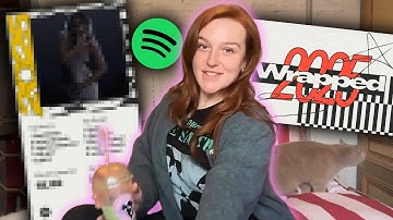 reacting to my spotify wrapped 2025!