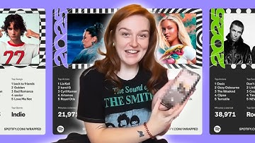 reacting to my spotify wrapped 2025!