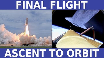 🖥️ Cockpit View of the Final Space Shuttle Launch | Liftoff to Tank Photo Pitch | STS-135 Atlantis