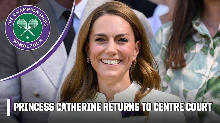 Kate Middleton receives emotional standing ovation in return to Wimbledon 🫶 | 2025 Wimbledon