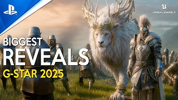 TOP 20 NEW BIGGEST Unreal Engine 5 Games revealed at G-Star 2025