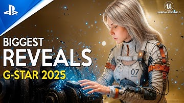 TOP 20 NEW BIGGEST Unreal Engine 5 Games revealed at G-Star 2025