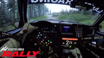 This Laser-Scanned Wales Rally Stage is INSANE in Assetto Corsa Rally!