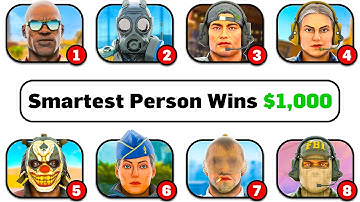 8 Counter-Strike Players vs General Knowledge Quiz