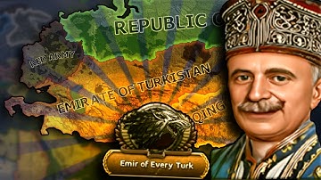 FORMING THE GREATEST TURKESTAN YOU HAVE EVER SEEN IN HOI4!