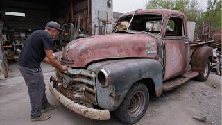 Pria Mengubah Pickup BEKAS Menjadi Mobil Roadster MEWAH | Truk Pickup GMC 1949 by @HalfassKustoms