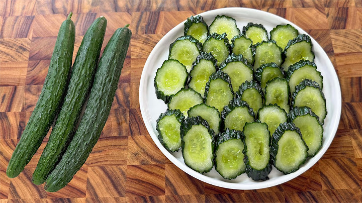 오이 간단하게 5분 조리 끝! 썰어서 절이기만! 오이 대량 소진 레시피!