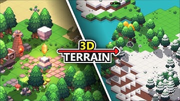 Adding 3D Terrain to my 2D Game [DEVLOG]