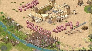 Stronghold Crusader DE - 1v7 RICHARD THE LIONHEART | Deathmatch Skirmish Gameplay (PC/UHD)