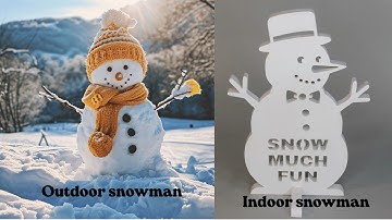 Snow Much Fun: Scroll Saw Snowman Decoration (Beginner to Advanced Cutting Tips)
