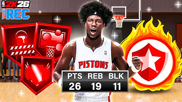 This 6’9 Center With 99 Block + 99 Rebound Is UNFAIR in NBA 2K26