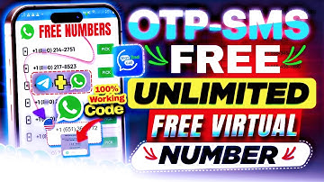 Get FREE Virtual Number For WhatsApp, Telegram & Gmail Verification | Unlimited Temp Numbers