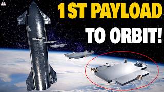 Just Happened! SpaceX Revealed 1st Starship Payload Deployed to Orbit that Shocked NASA&Blue Origin